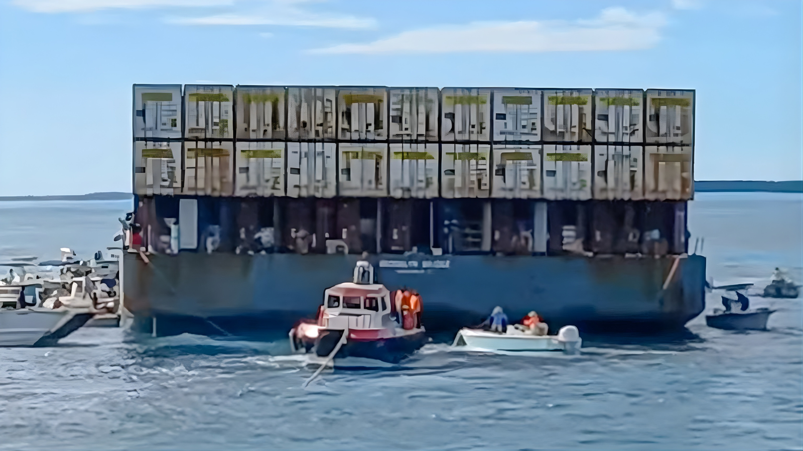 Barge Looted in Bahamas Returns to Jacksonville as Insurance Claims Mount