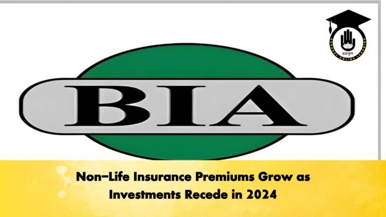 Non Life Insurance Premiums Grow as Investments Recede in 2024 Non-Life Insurance Premiums Grow as Investments Recede in 2024