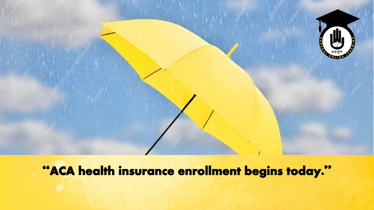 ACA health insurance enrollment begins today "ACA health insurance enrollment begins today."