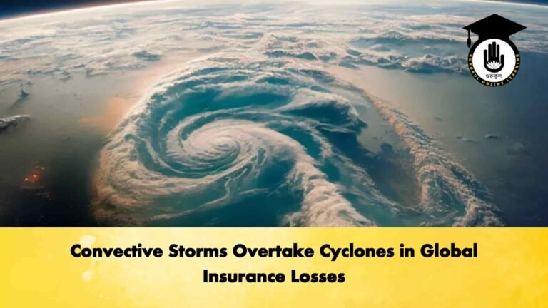 Convective Storms Overtake Cyclones in Global Insurance Losses