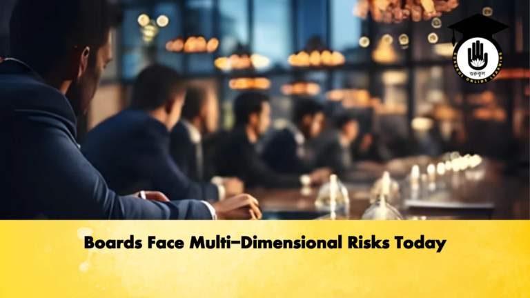 Boards Face Multi Dimensional Risks Today Boards Face Multi-Dimensional Risks Today