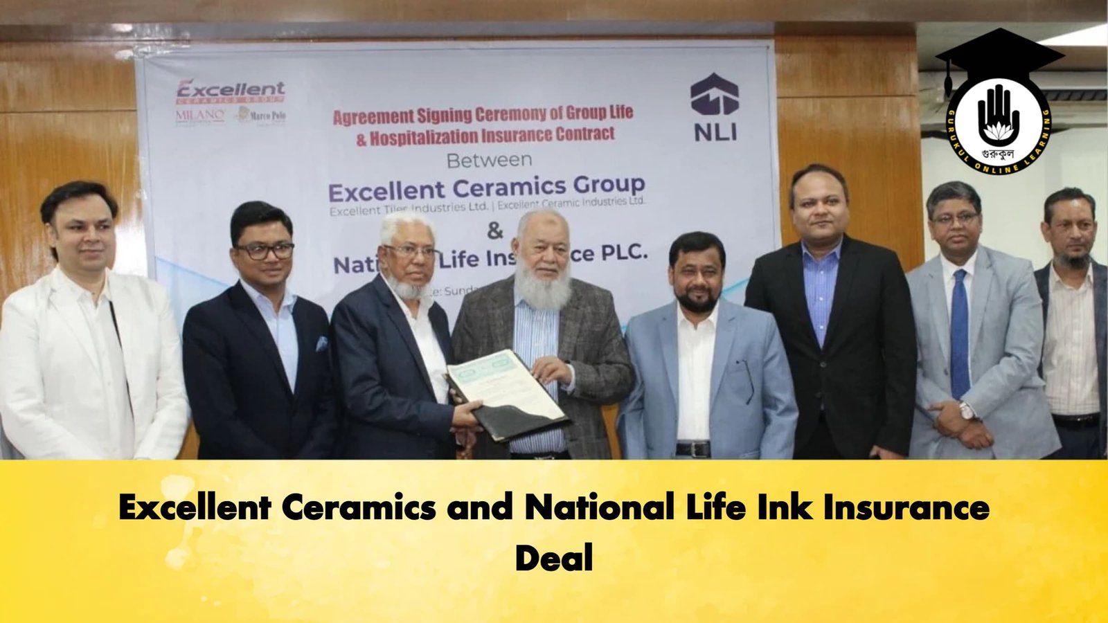 Excellent Ceramics and National Life Ink Insurance Deal Excellent Ceramics and National Life Ink Insurance Deal