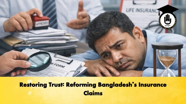 Restoring Trust Reforming Bangladeshs Insurance Claims Restoring Trust: Reforming Bangladesh’s Insurance Claims