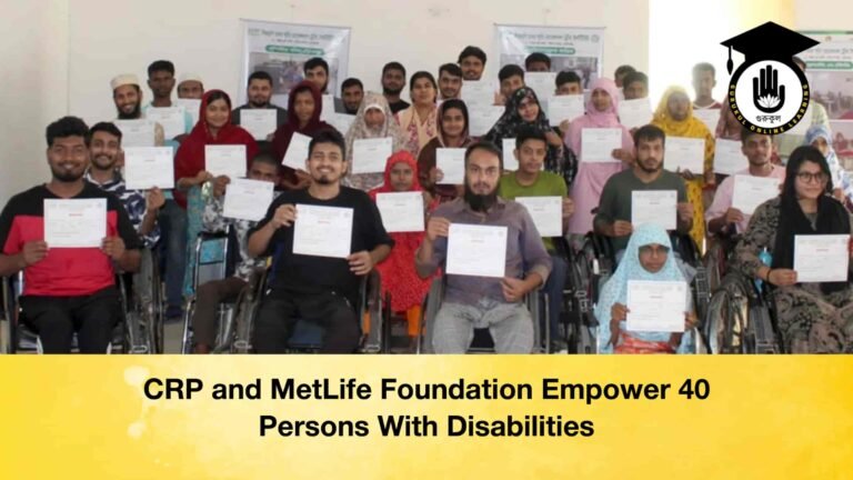 CRP and MetLife Foundation Empower 40 Persons With Disabilities