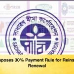 SBC Imposes 30% Payment Rule for Reinsurance Renewal