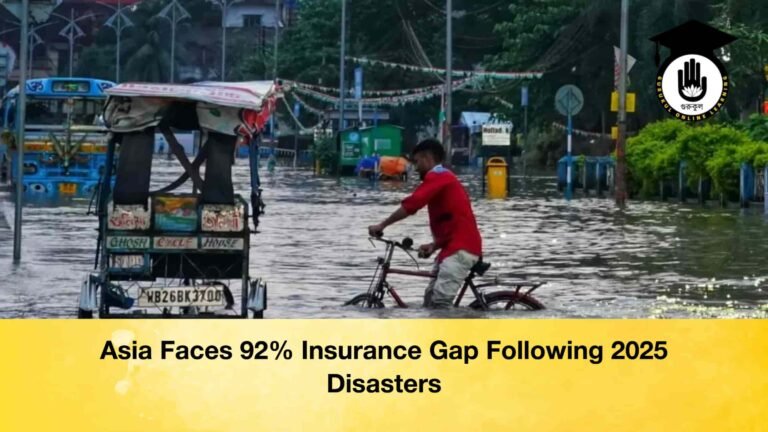 Asia Faces 92% Insurance Gap Following 2025 Disasters